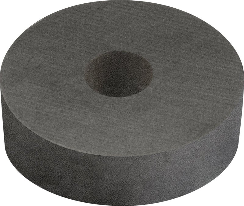 MAG-MATE F1407 Ceramic Ring-Shaped Magnet Material, Magnet Material with Center Hole for Mounting and Centering, 1.23â€™â€™ OD x 0.89â€™â€™ ID x 0.43â€™â€™ Thick